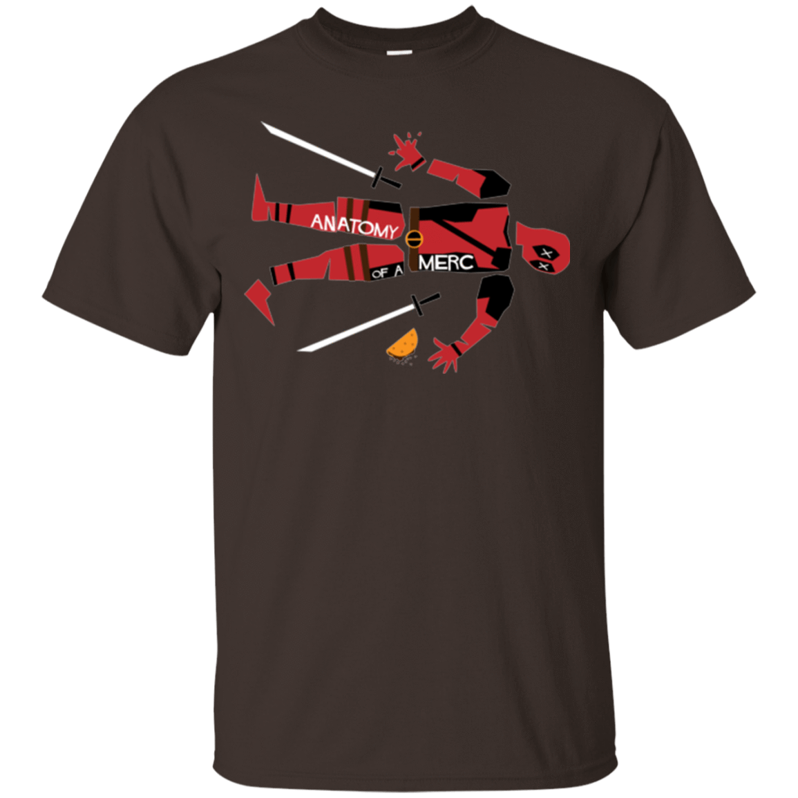 T-Shirts Dark Chocolate / Small Anatomy of A Merc T-Shirt