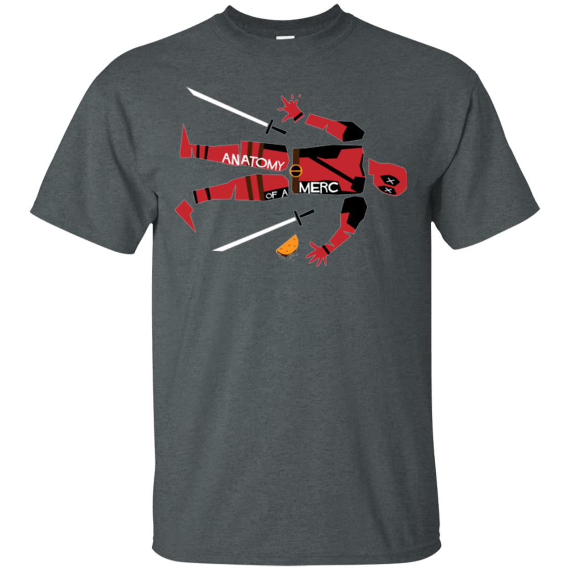 T-Shirts Dark Heather / Small Anatomy of A Merc T-Shirt