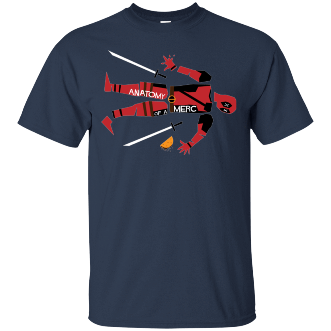 T-Shirts Navy / Small Anatomy of A Merc T-Shirt