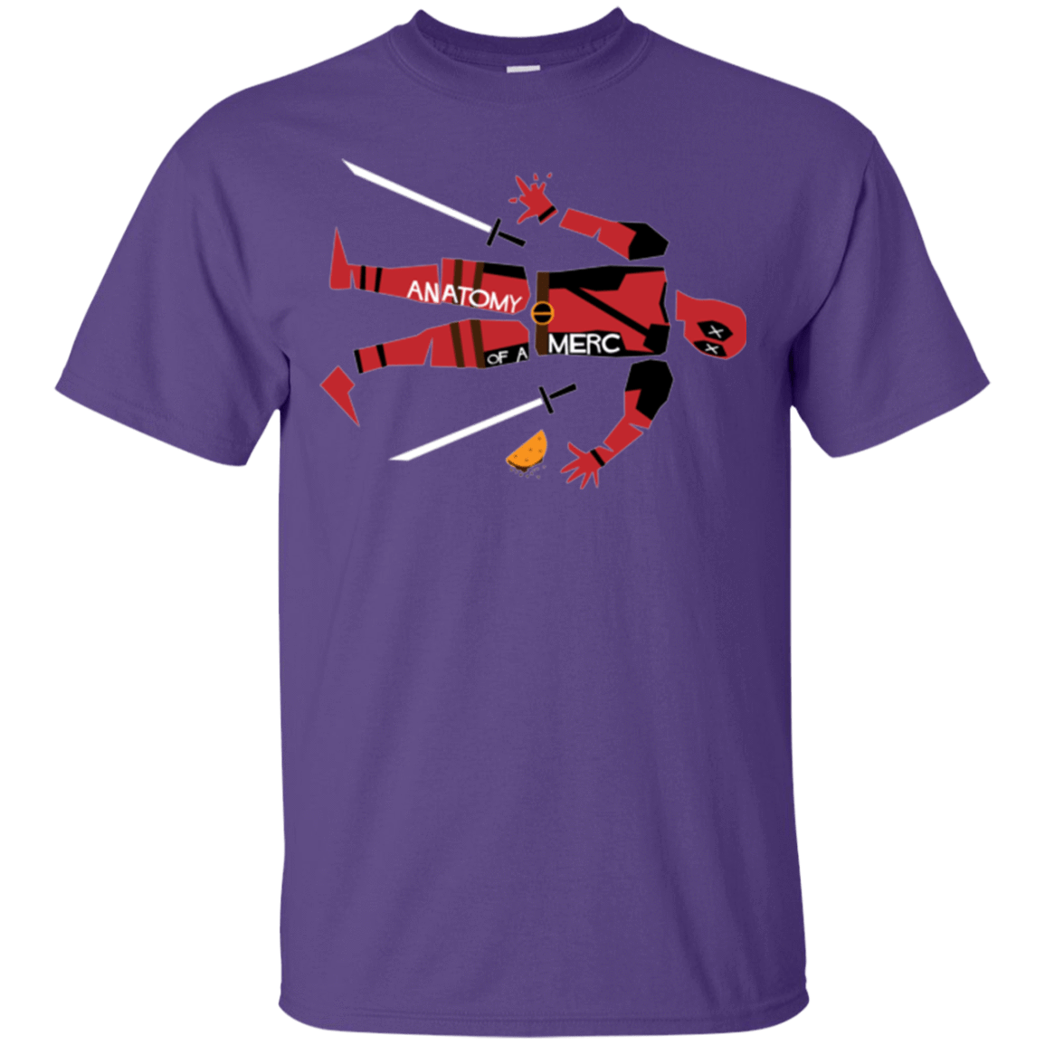 T-Shirts Purple / Small Anatomy of A Merc T-Shirt