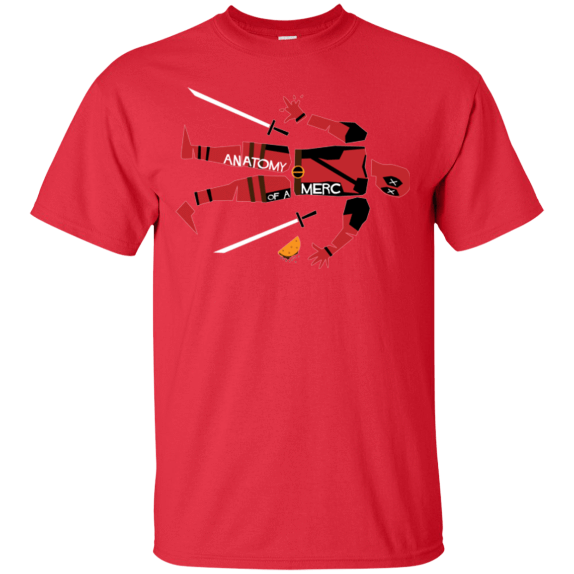 T-Shirts Red / Small Anatomy of A Merc T-Shirt
