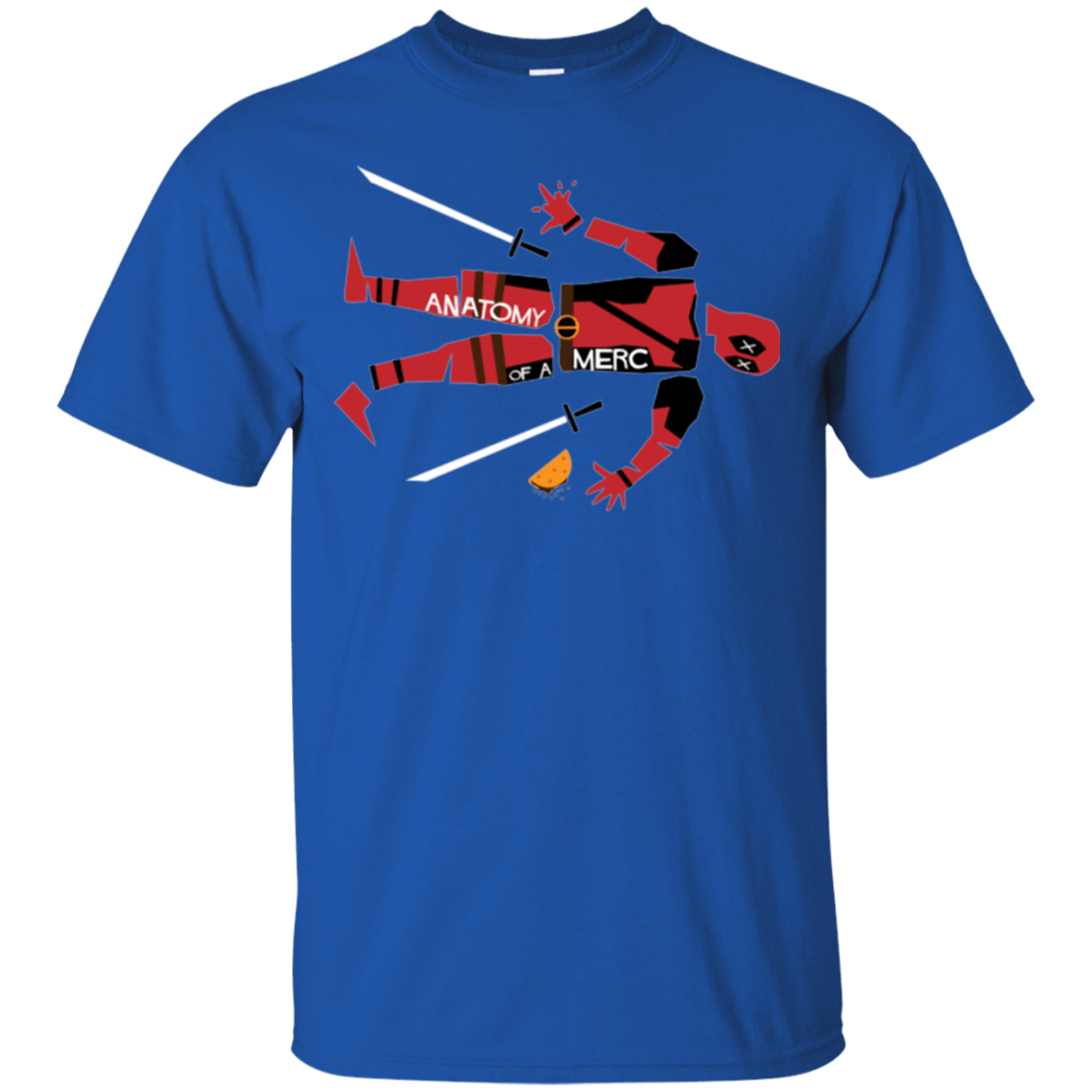 T-Shirts Royal / Small Anatomy of A Merc T-Shirt