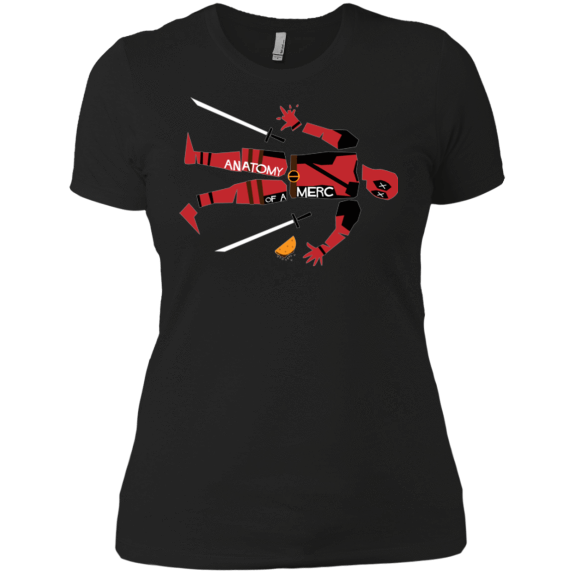 T-Shirts Black / X-Small Anatomy of A Merc Women's Premium T-Shirt
