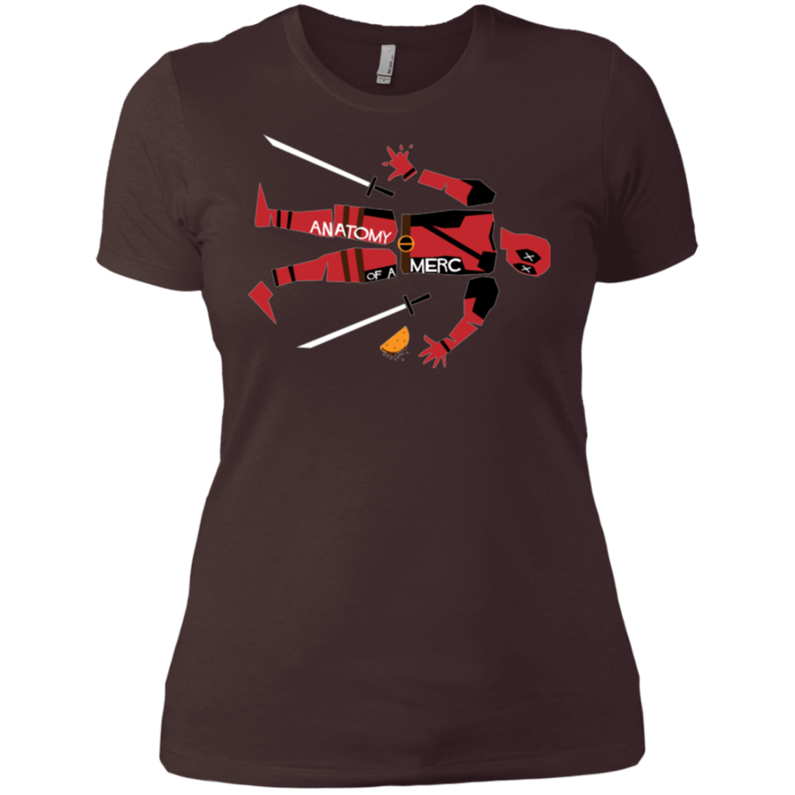 T-Shirts Dark Chocolate / X-Small Anatomy of A Merc Women's Premium T-Shirt