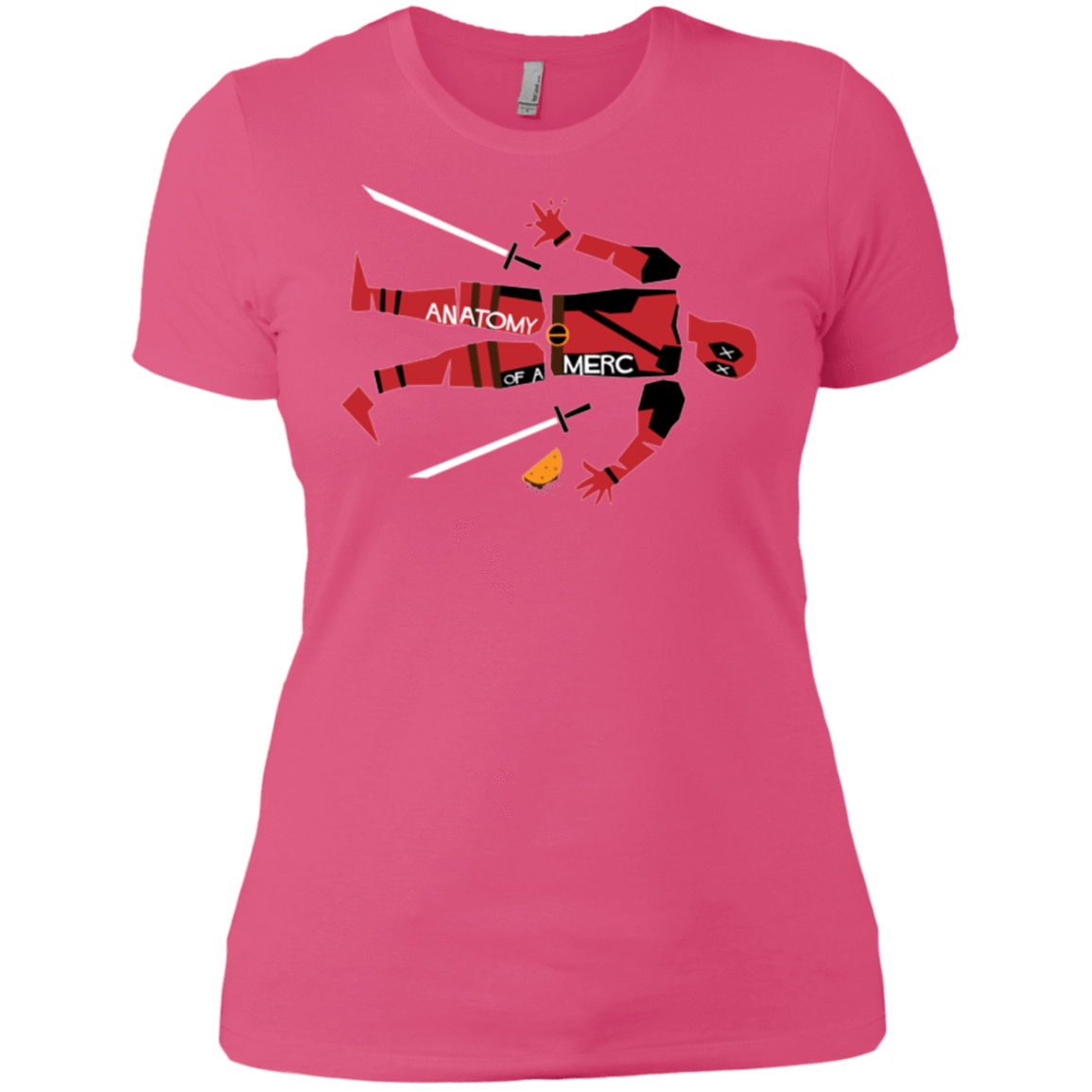 T-Shirts Hot Pink / X-Small Anatomy of A Merc Women's Premium T-Shirt