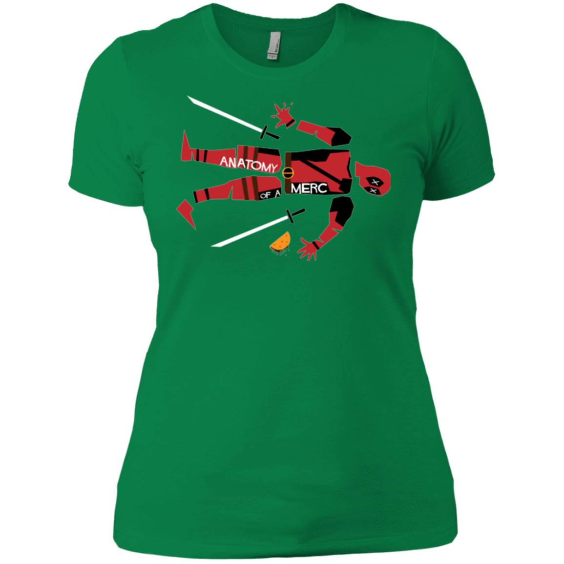 T-Shirts Kelly Green / X-Small Anatomy of A Merc Women's Premium T-Shirt