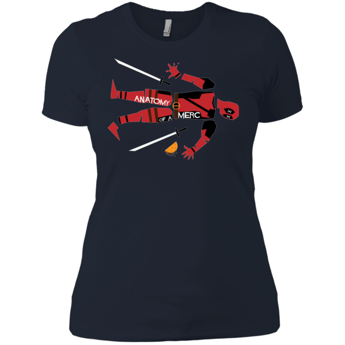 T-Shirts Midnight Navy / X-Small Anatomy of A Merc Women's Premium T-Shirt