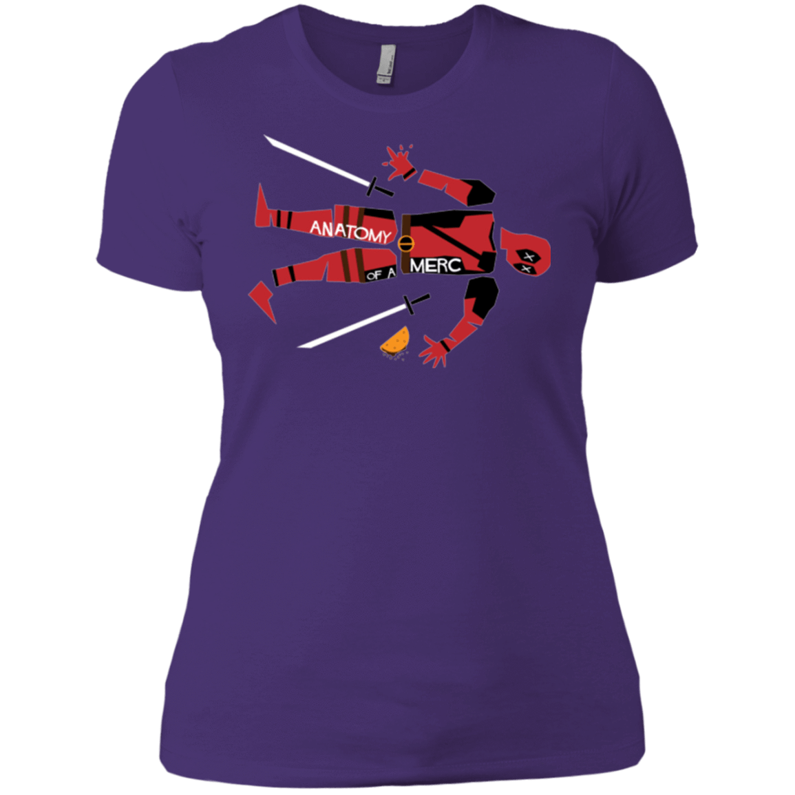 T-Shirts Purple / X-Small Anatomy of A Merc Women's Premium T-Shirt