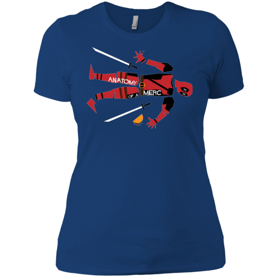 T-Shirts Royal / X-Small Anatomy of A Merc Women's Premium T-Shirt