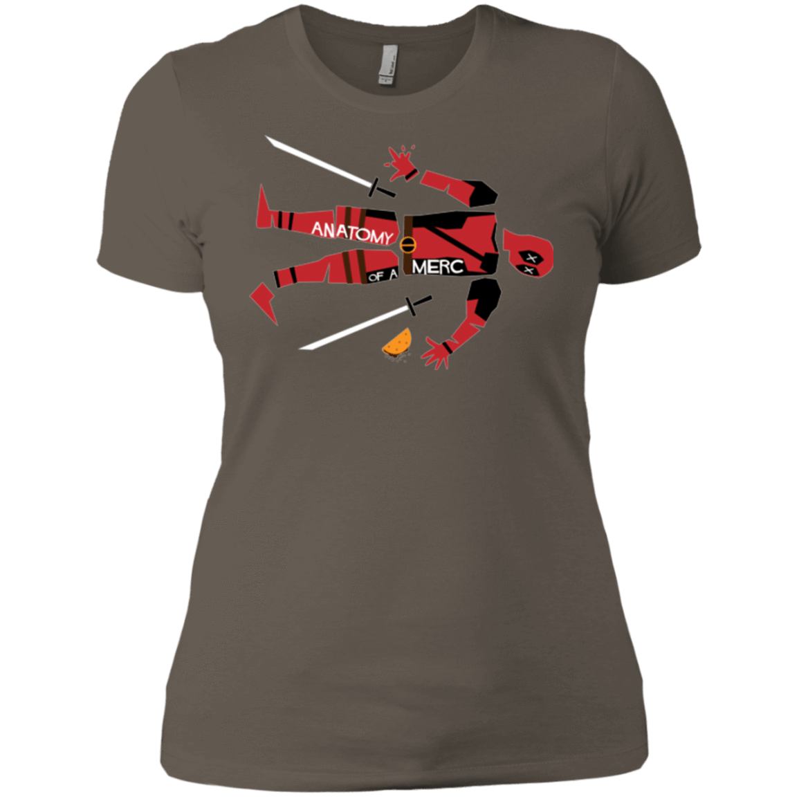 T-Shirts Warm Grey / X-Small Anatomy of A Merc Women's Premium T-Shirt