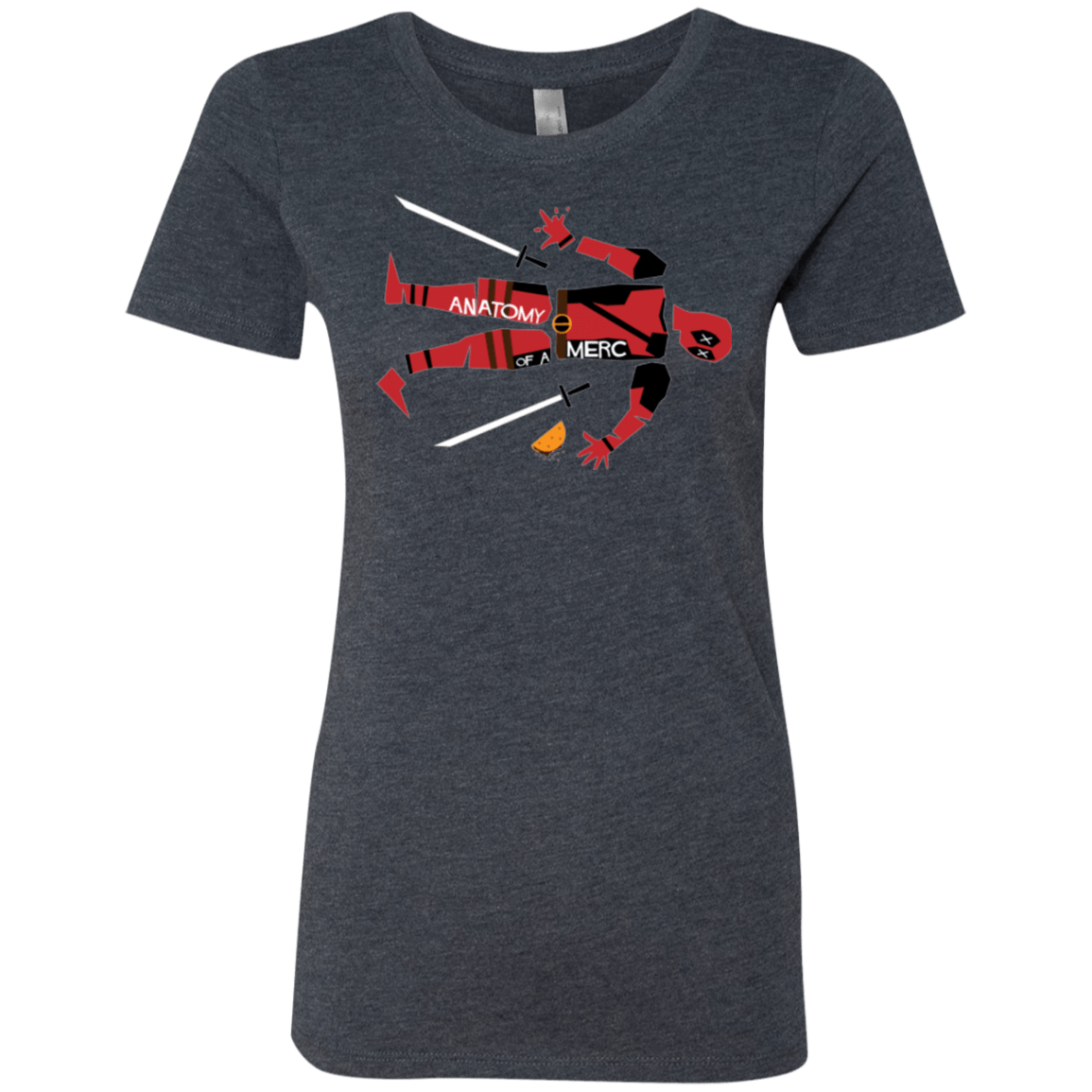 T-Shirts Vintage Navy / Small Anatomy of A Merc Women's Triblend T-Shirt