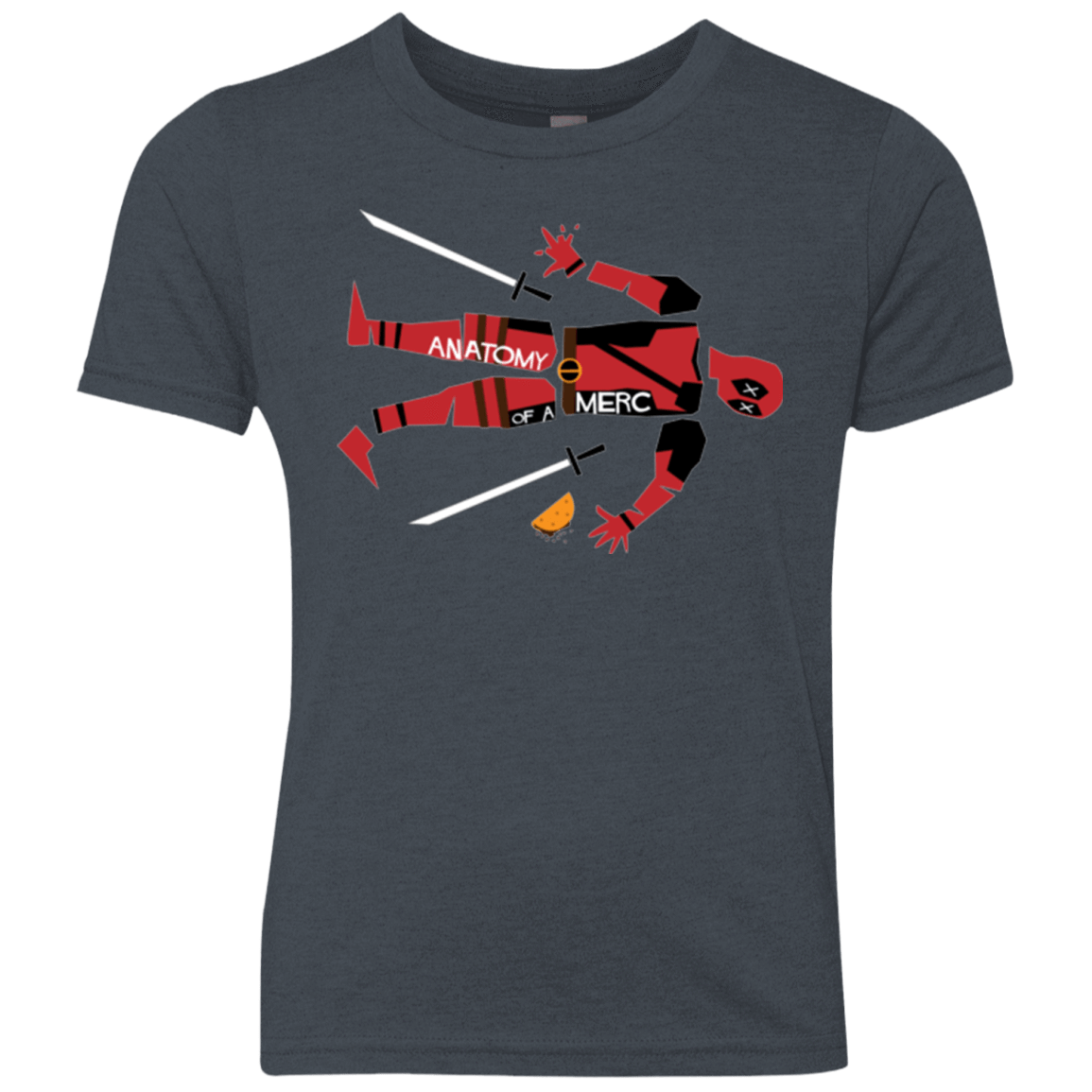 T-Shirts Vintage Navy / YXS Anatomy of A Merc Youth Triblend T-Shirt