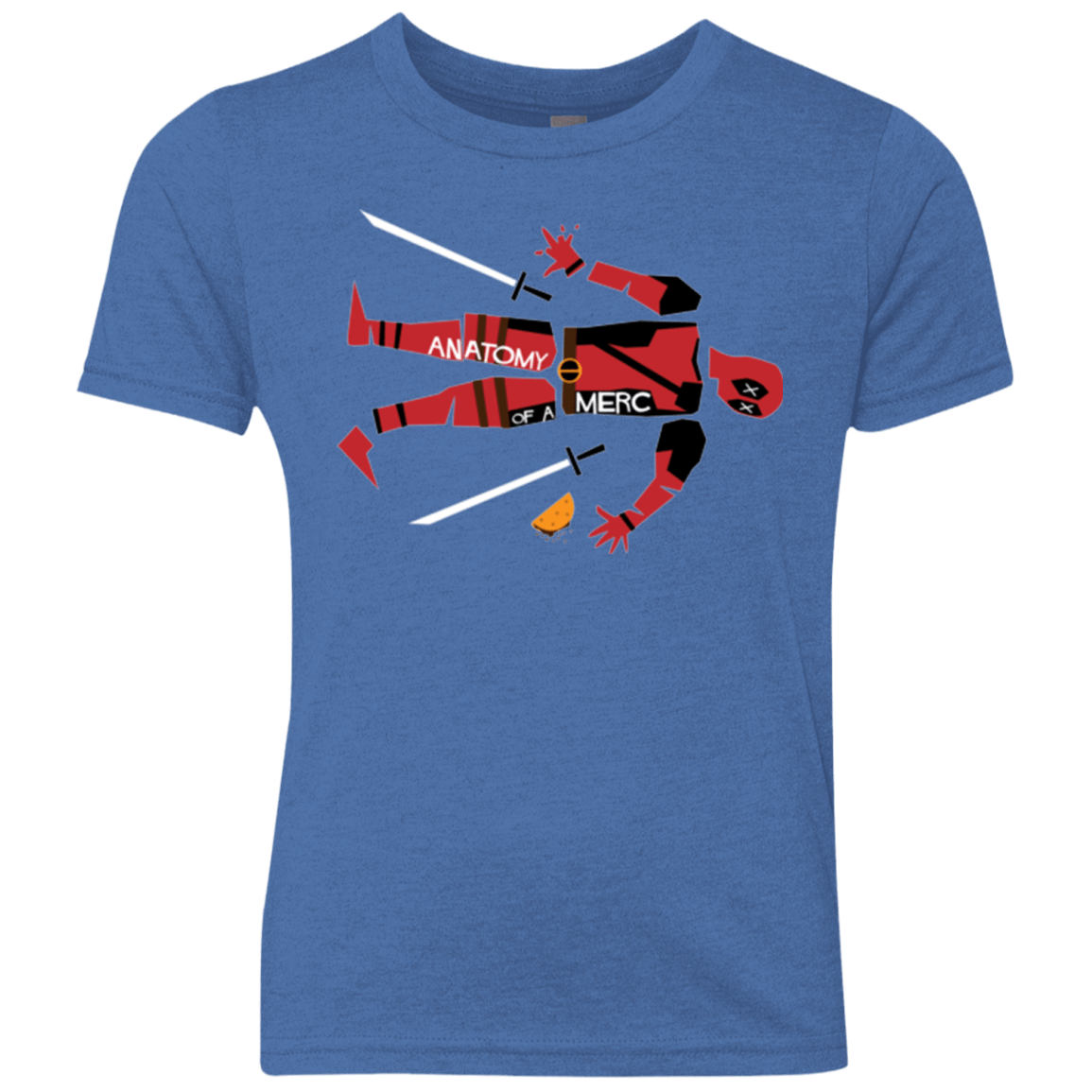 T-Shirts Vintage Royal / YXS Anatomy of A Merc Youth Triblend T-Shirt