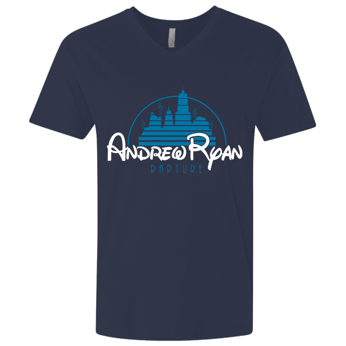 T-Shirts Midnight Navy / X-Small ANDREWRYAN Men's Premium V-Neck