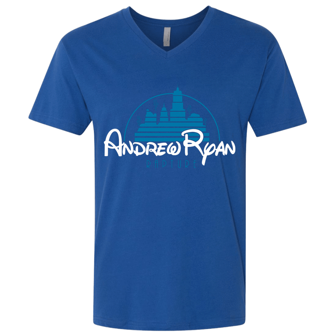 T-Shirts Royal / X-Small ANDREWRYAN Men's Premium V-Neck