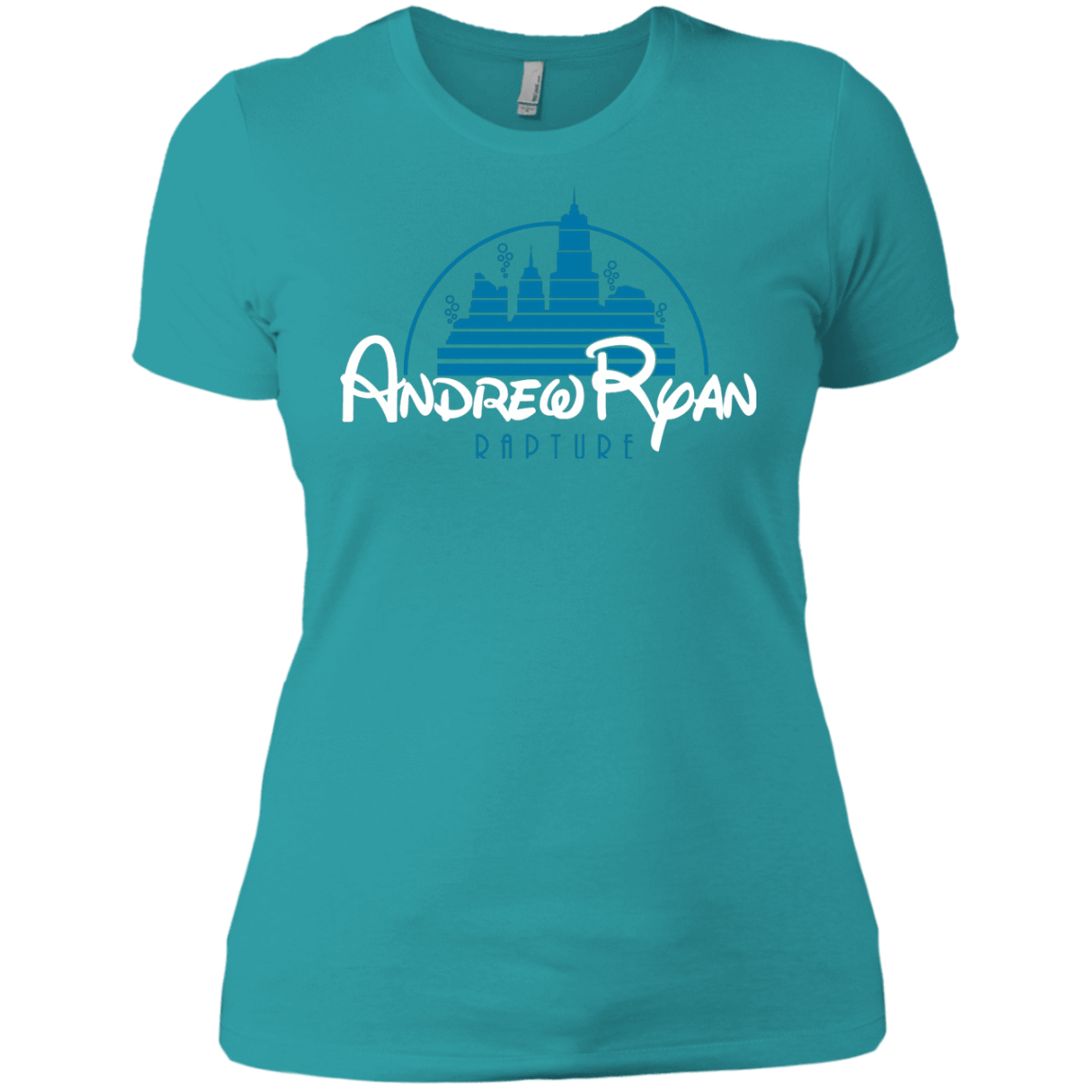 T-Shirts Tahiti Blue / X-Small ANDREWRYAN Women's Premium T-Shirt