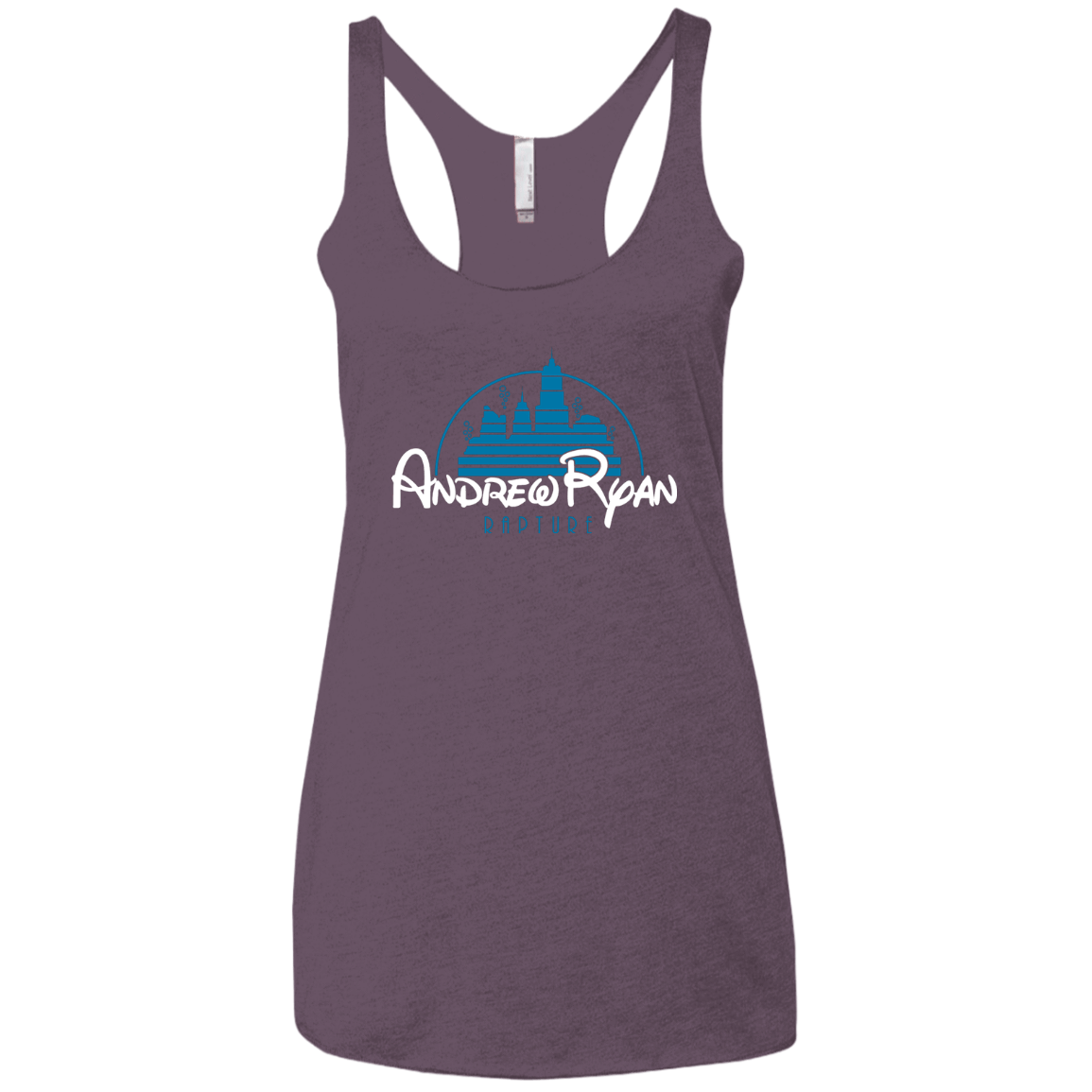 T-Shirts Vintage Purple / X-Small ANDREWRYAN Women's Triblend Racerback Tank
