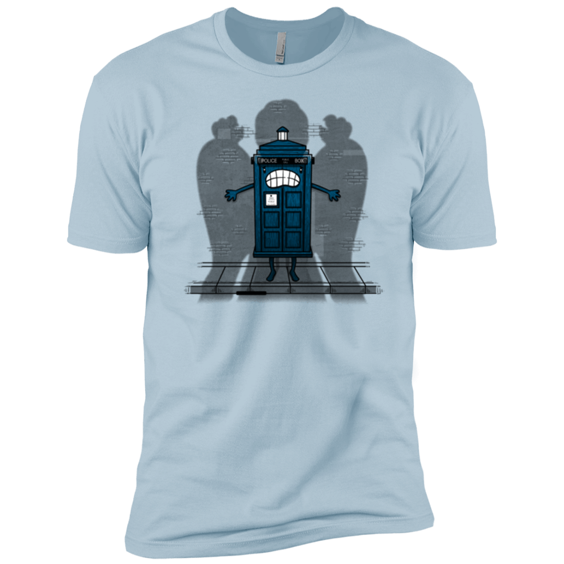 T-Shirts Light Blue / YXS Angels Are Here Boys Premium T-Shirt