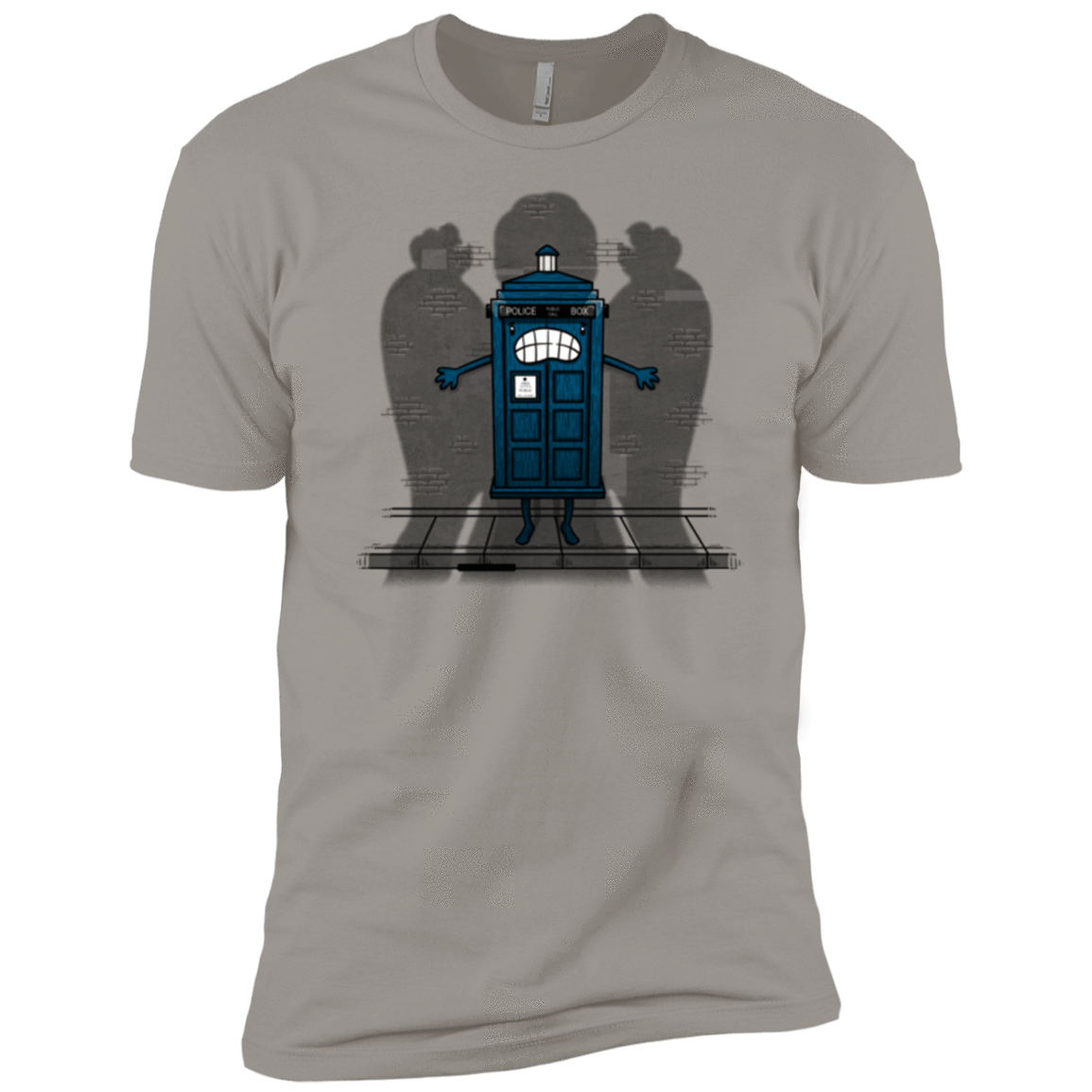 T-Shirts Light Grey / YXS Angels Are Here Boys Premium T-Shirt