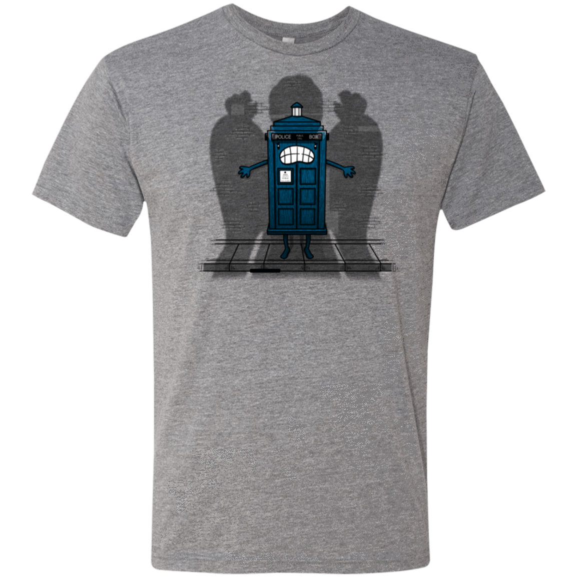 T-Shirts Premium Heather / Small Angels Are Here Men's Triblend T-Shirt