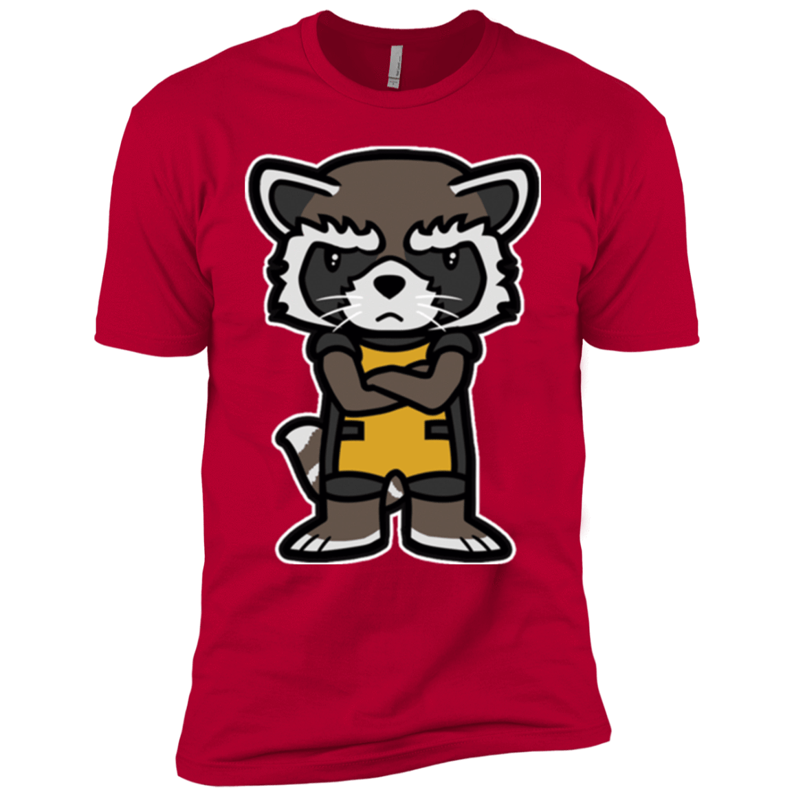 T-Shirts Red / YXS Angry Racoon Boys Premium T-Shirt