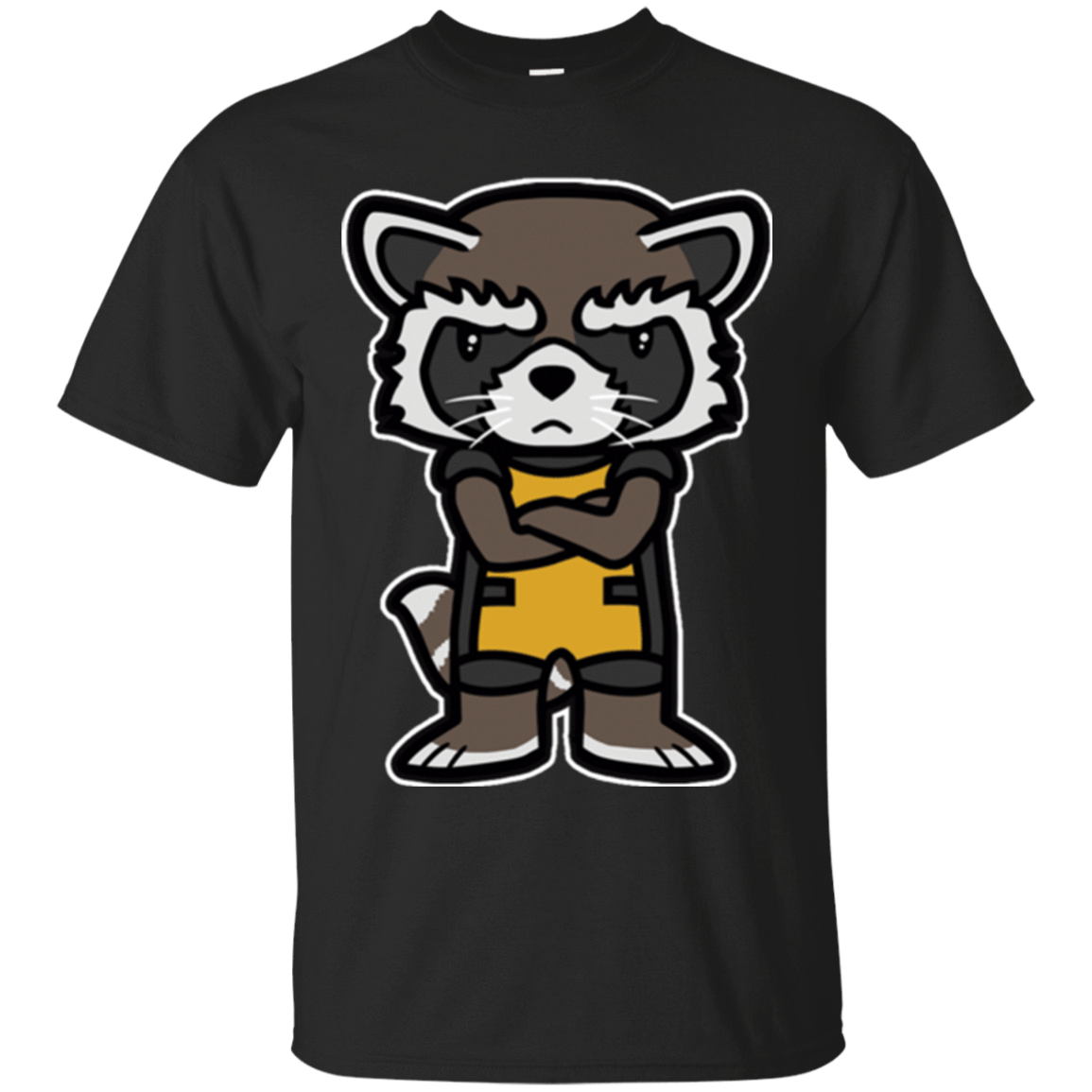 T-Shirts Black / Small Angry Racoon T-Shirt