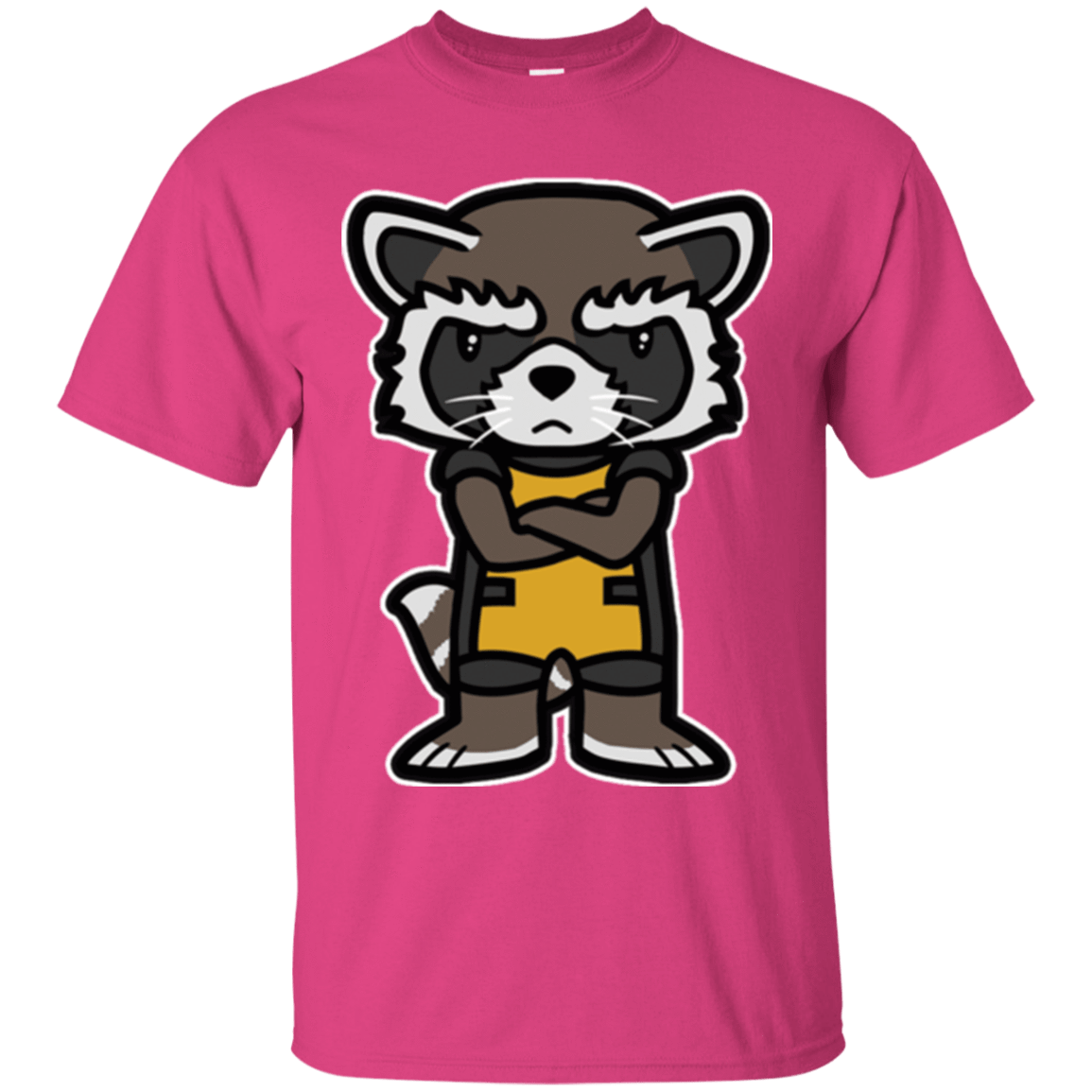 T-Shirts Heliconia / Small Angry Racoon T-Shirt
