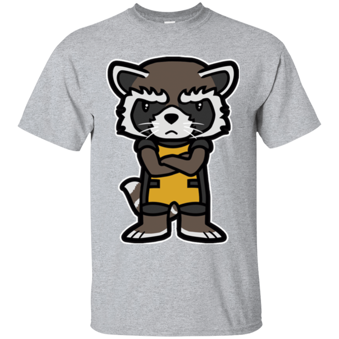 T-Shirts Sport Grey / Small Angry Racoon T-Shirt