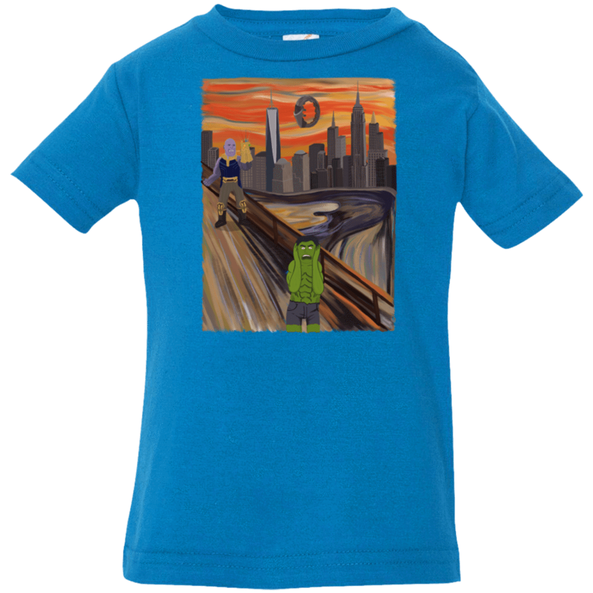 T-Shirts Cobalt / 6 Months Angry Scream Infant Premium T-Shirt