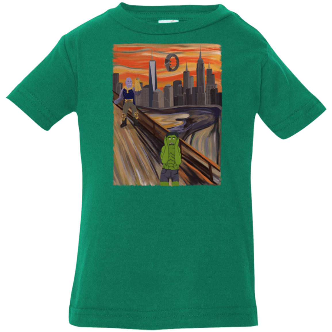 T-Shirts Kelly / 6 Months Angry Scream Infant Premium T-Shirt