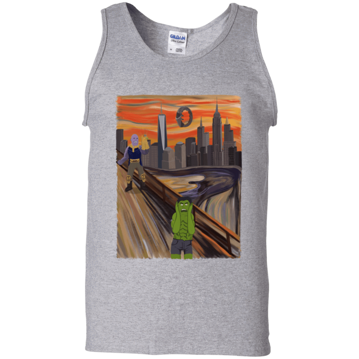 Angry Scream Men's Tank Top