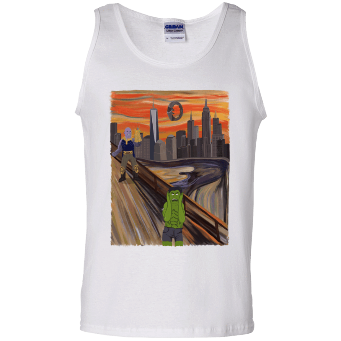 Angry Scream Men's Tank Top