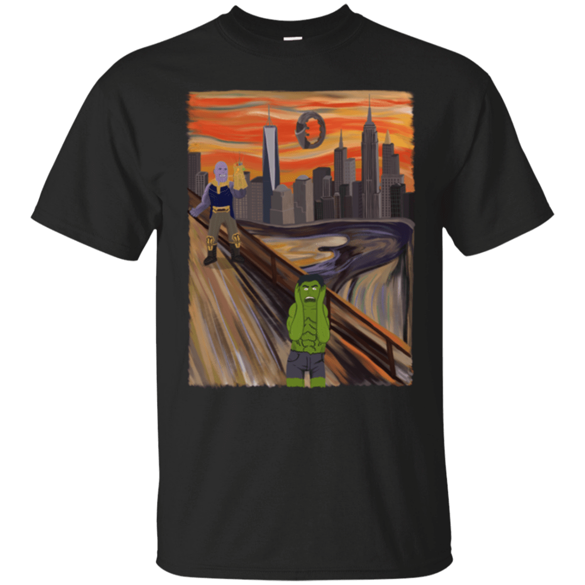 T-Shirts Black / S Angry Scream T-Shirt