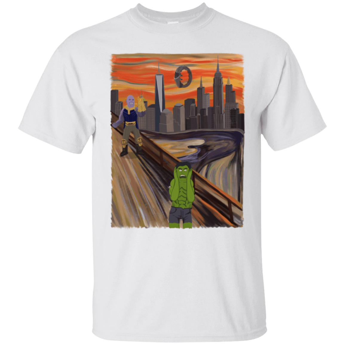 T-Shirts White / S Angry Scream T-Shirt