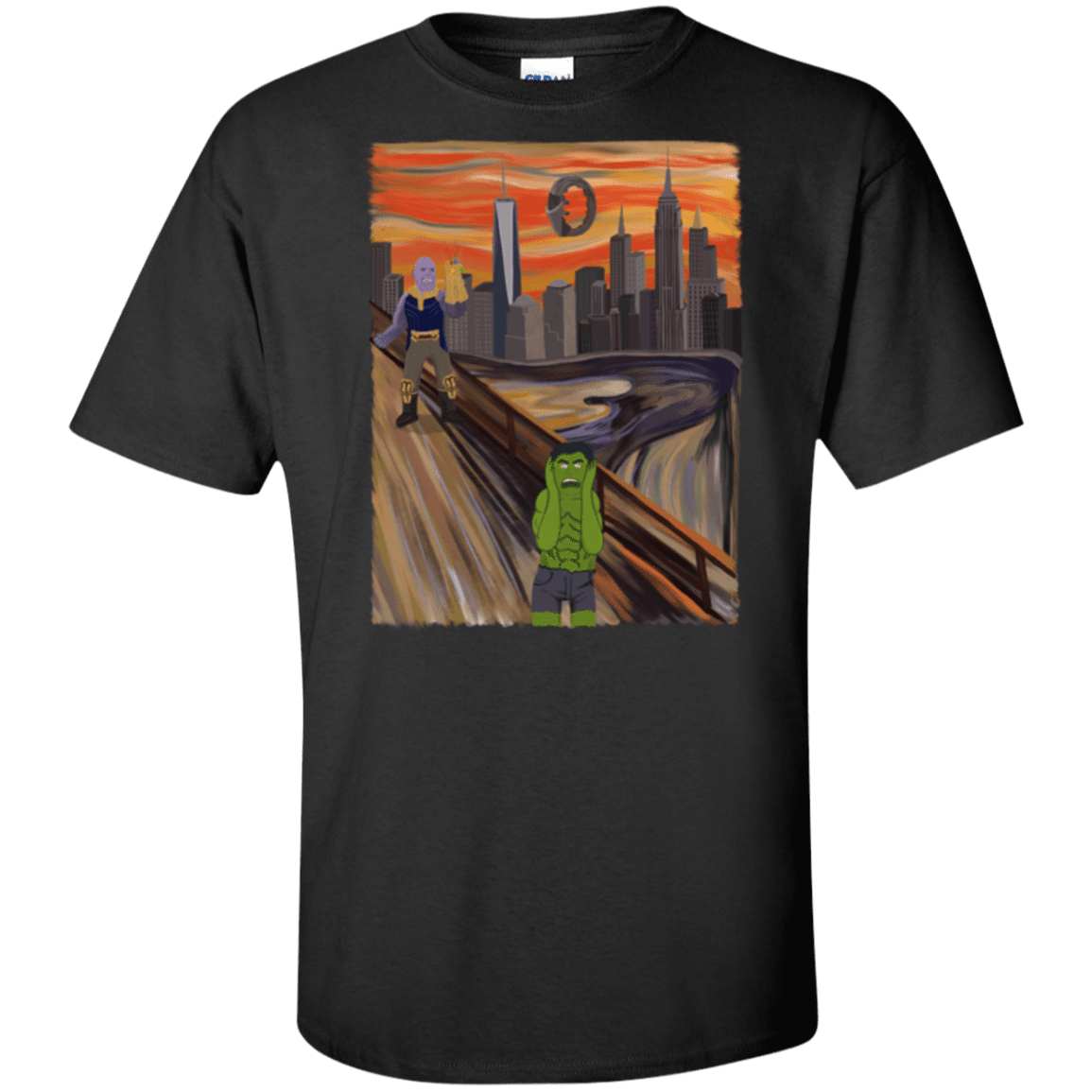 Angry Scream Tall T-Shirt