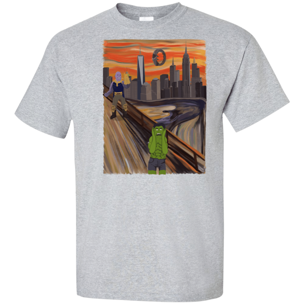 Angry Scream Tall T-Shirt