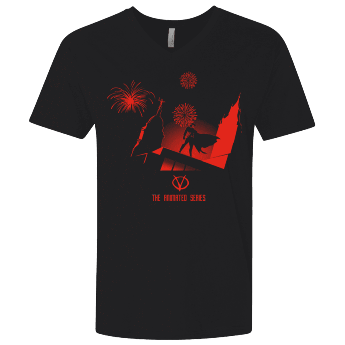 Animated Vendetta Men's Premium V-Neck
