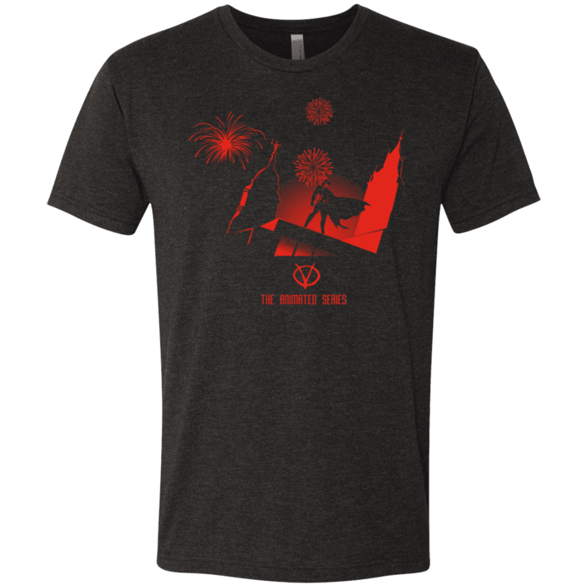 T-Shirts Vintage Black / Small Animated Vendetta Men's Triblend T-Shirt