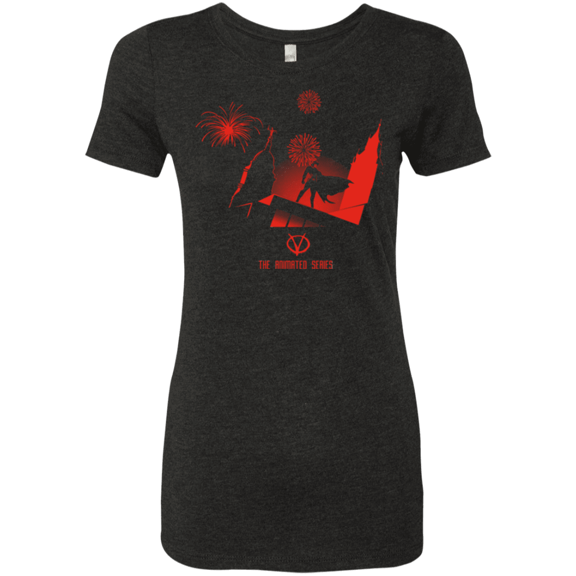 T-Shirts Vintage Black / Small Animated Vendetta Women's Triblend T-Shirt