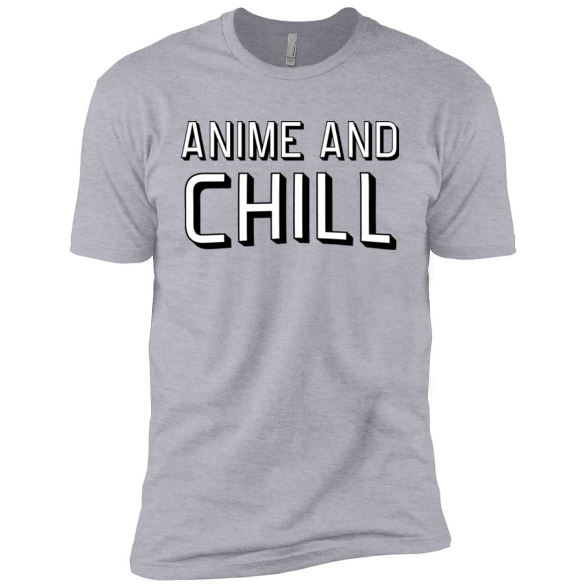 T-Shirts Heather Grey / YXS Anime and chill Boys Premium T-Shirt