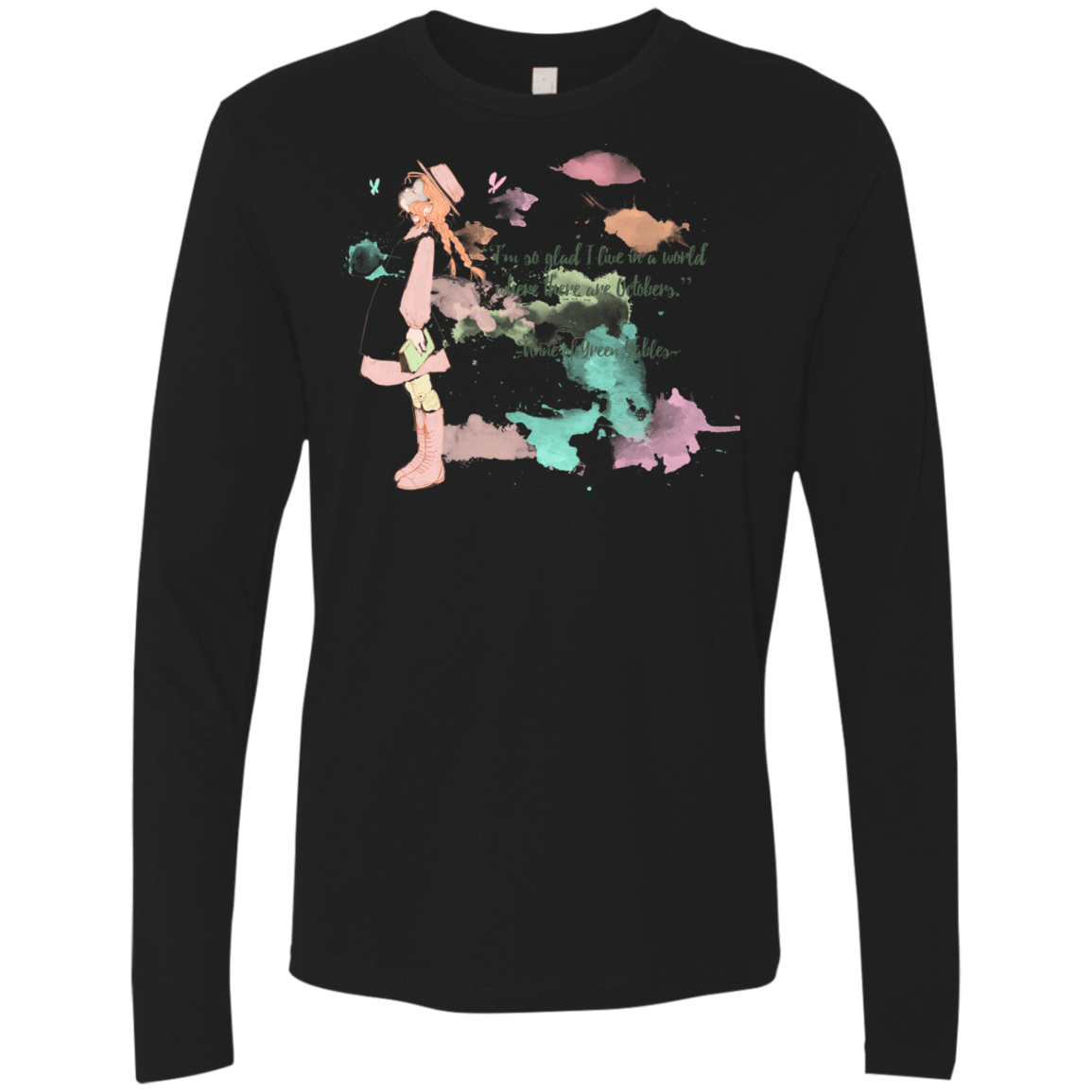 T-Shirts Black / Small Anne of Green Gables 2 Men's Premium Long Sleeve