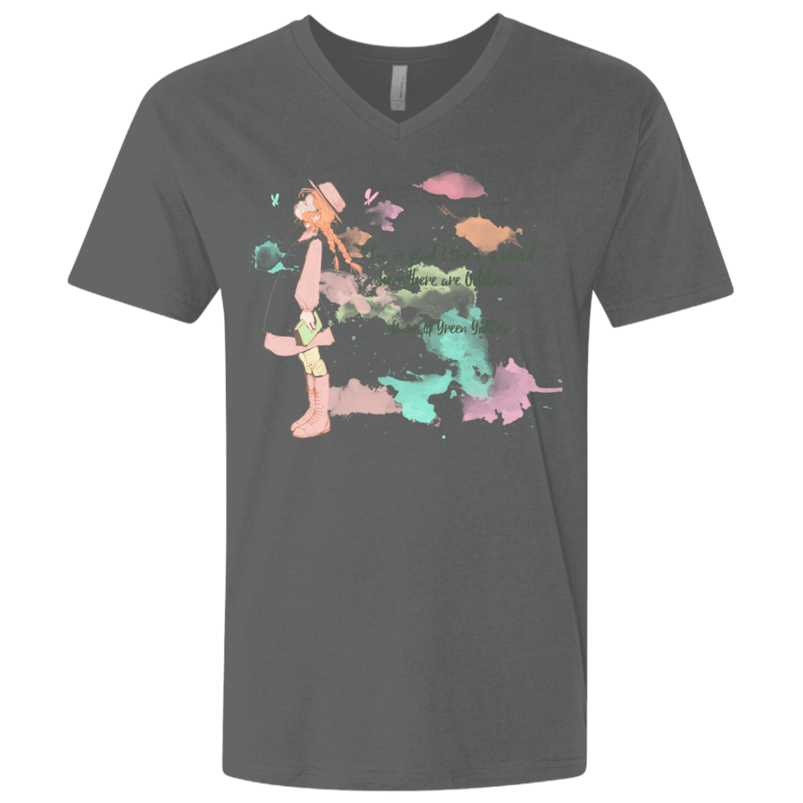 T-Shirts Heavy Metal / X-Small Anne of Green Gables 2 Men's Premium V-Neck
