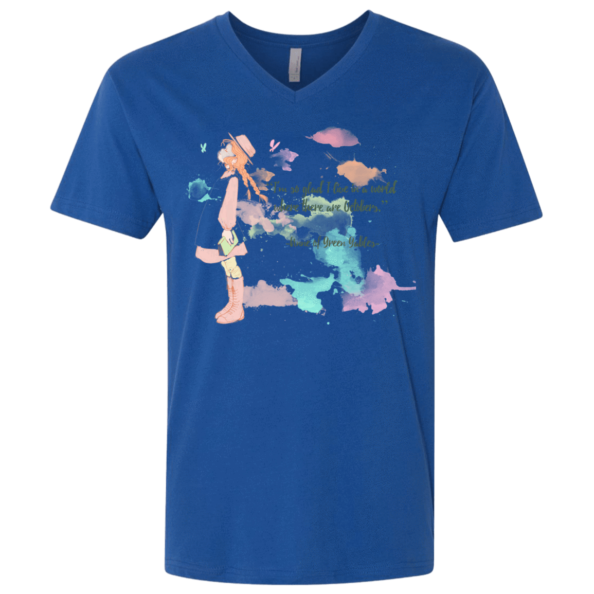 T-Shirts Royal / X-Small Anne of Green Gables 2 Men's Premium V-Neck