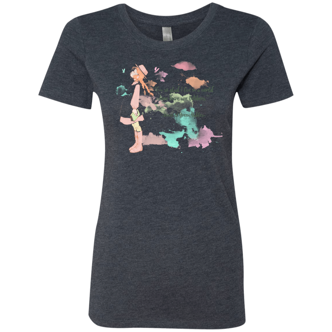 T-Shirts Vintage Navy / Small Anne of Green Gables 2 Women's Triblend T-Shirt