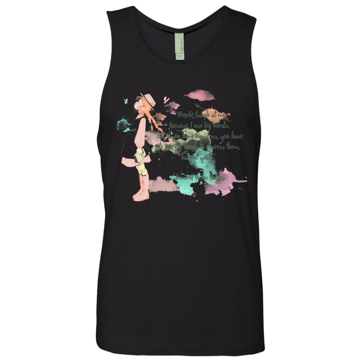 T-Shirts Black / Small Anne of Green Gables 3 Men's Premium Tank Top
