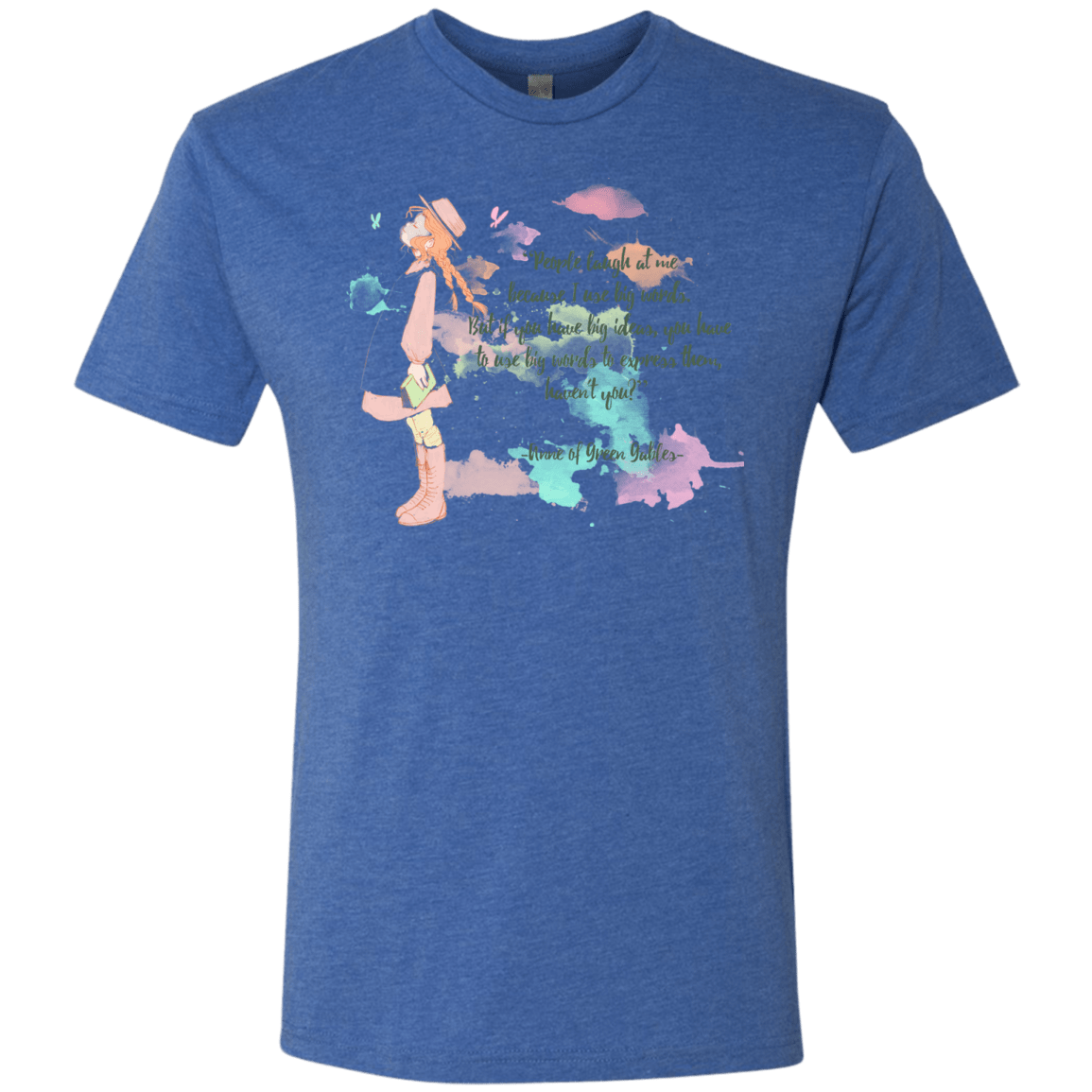 T-Shirts Vintage Royal / Small Anne of Green Gables 3 Men's Triblend T-Shirt