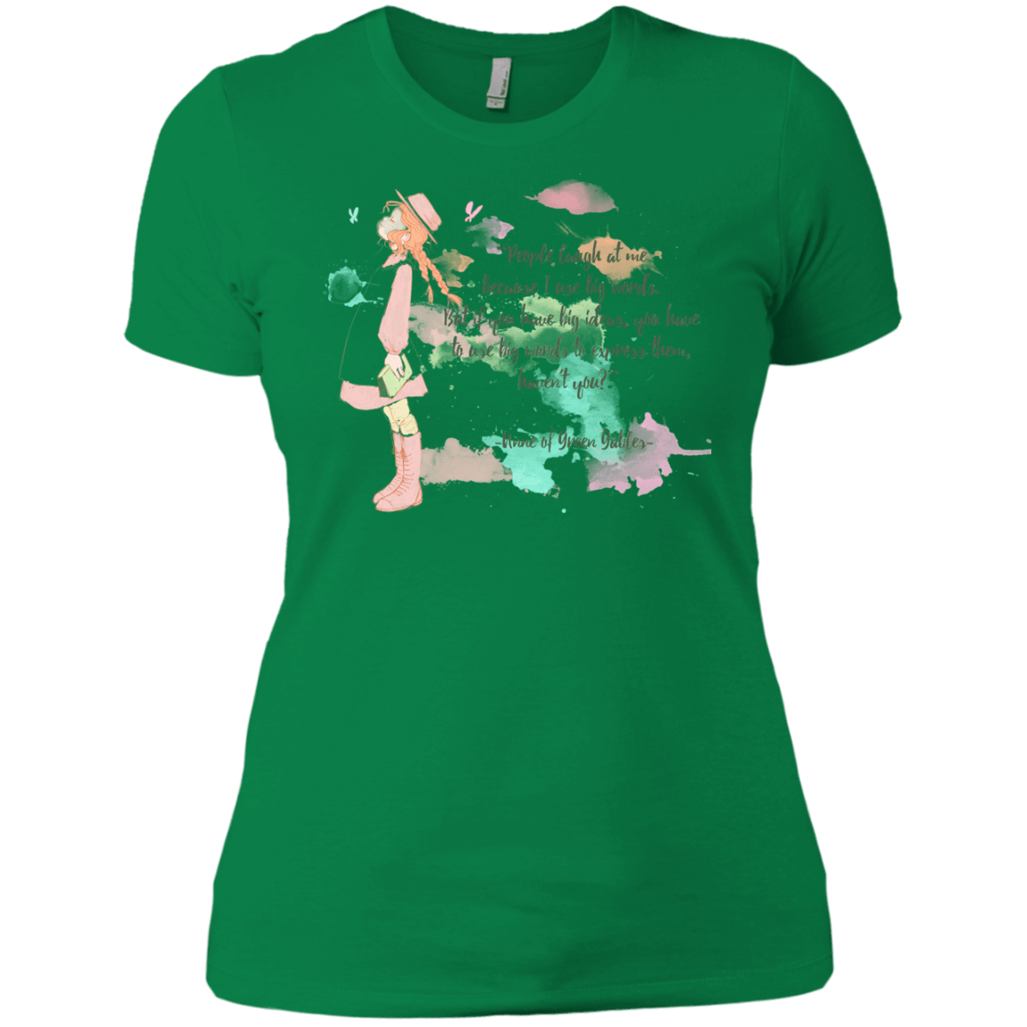 T-Shirts Kelly Green / X-Small Anne of Green Gables 3 Women's Premium T-Shirt