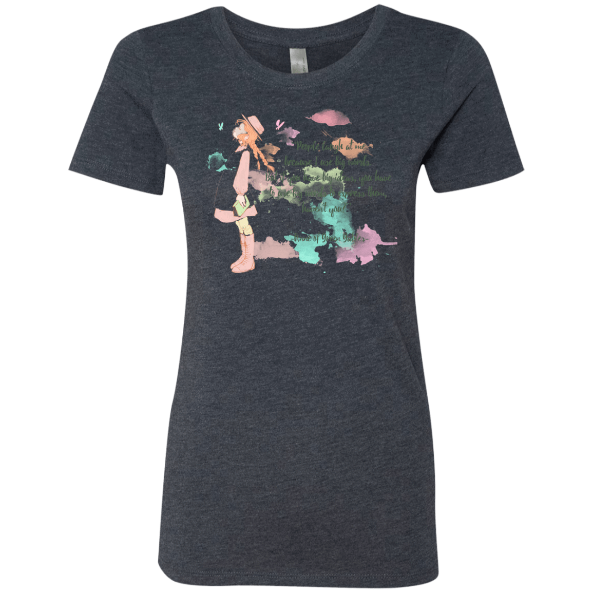 T-Shirts Vintage Navy / Small Anne of Green Gables 3 Women's Triblend T-Shirt