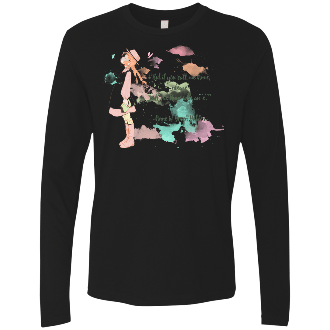 T-Shirts Black / Small Anne of Green Gables 4 Men's Premium Long Sleeve