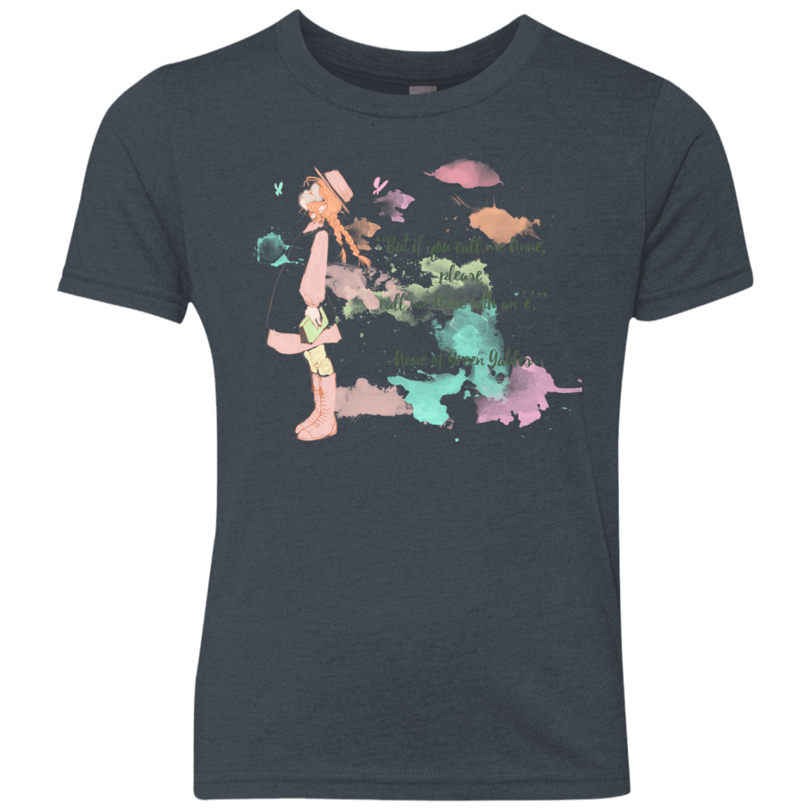 T-Shirts Vintage Navy / YXS Anne of Green Gables 4 Youth Triblend T-Shirt
